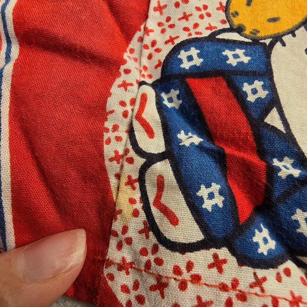 Vintage Hello Kitty Japanese Kids Kimono Robe Red Kawaii Festival Wear Kawaii - Picture 5 of 16